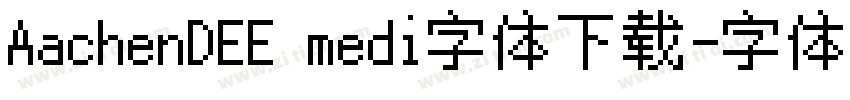 AachenDEE medi字体下载字体转换